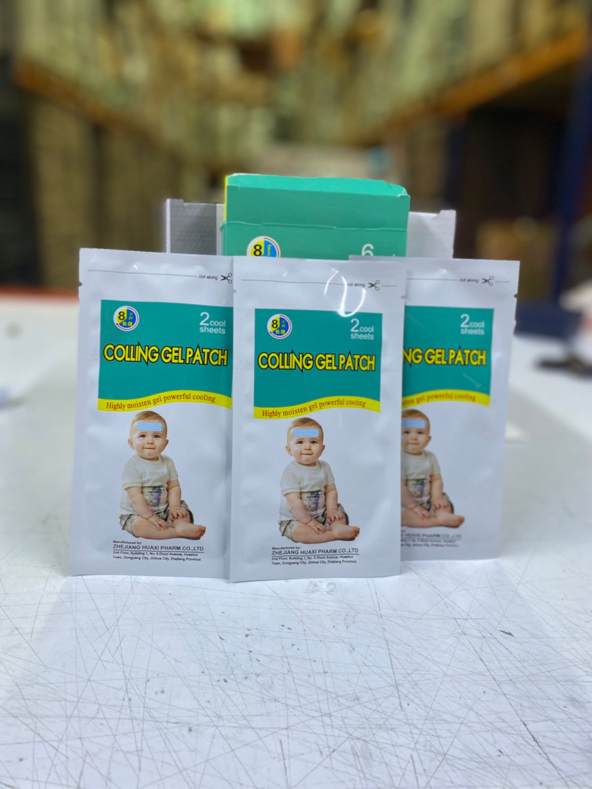 BANDA ANTIFIEBRE -  COOLING GEL PATCH
