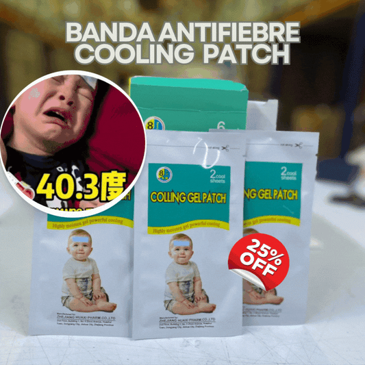 BANDA ANTIFIEBRE -  COOLING GEL PATCH