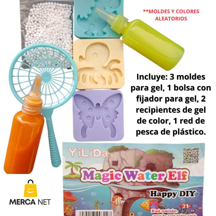 JUGUETE GEL MÁGICO DE AGUA