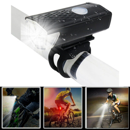 SET DE LUZ RECARGABLE PARA BICICLETAS